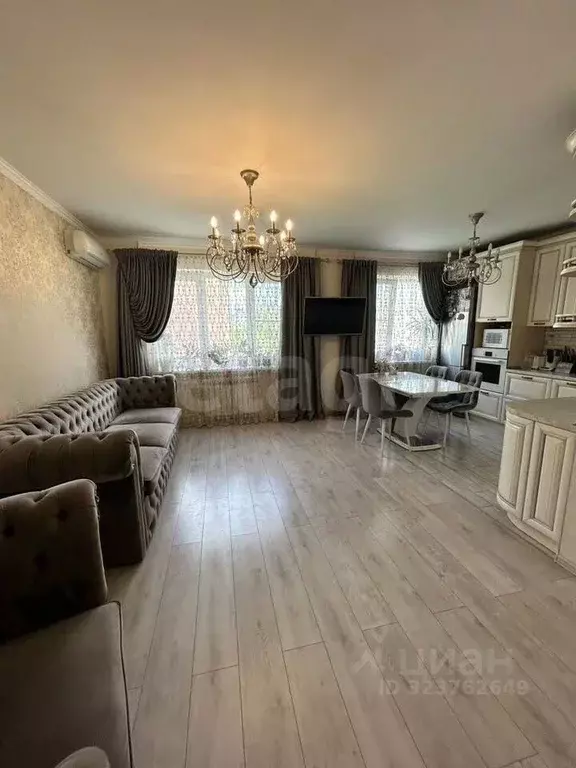 4-к кв. Ростовская область, Ростов-на-Дону просп. Королева, 25Б (91.0 ... - Фото 1