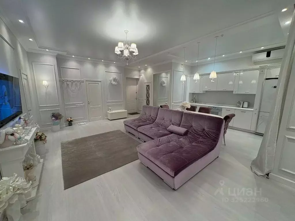 2-к кв. Москва ул. Сергея Макеева, 9к2 (73.0 м) - Фото 0