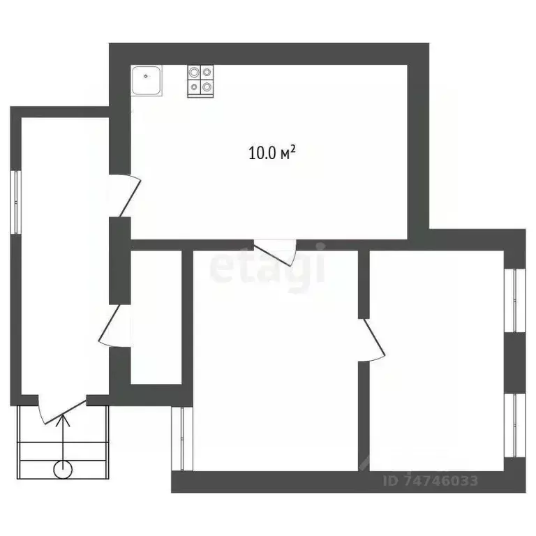 2-к кв. Крым, Евпатория ул. Демышева, 33 (111.4 м) - Фото 2