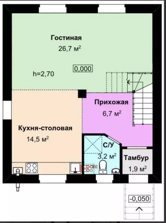 Дом в Нижегородская область, Нижний Новгород д. Черемисское, ул. ... - Фото 1