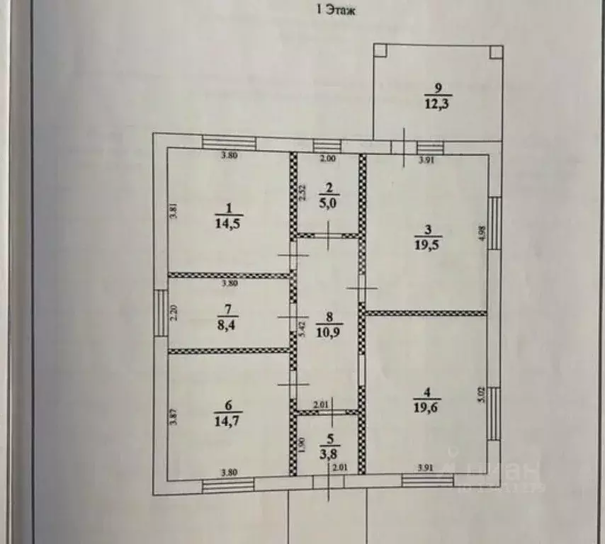 Дом в Белгородская область, Белгородский район, Разумное рп, ... - Фото 1