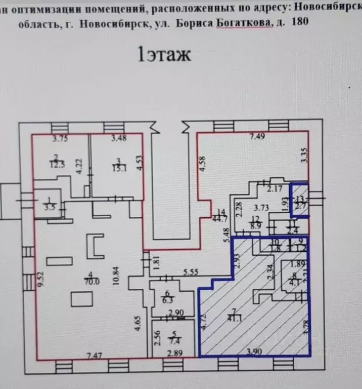 Торговая площадь в Новосибирская область, Новосибирск ул. Бориса ... - Фото 0