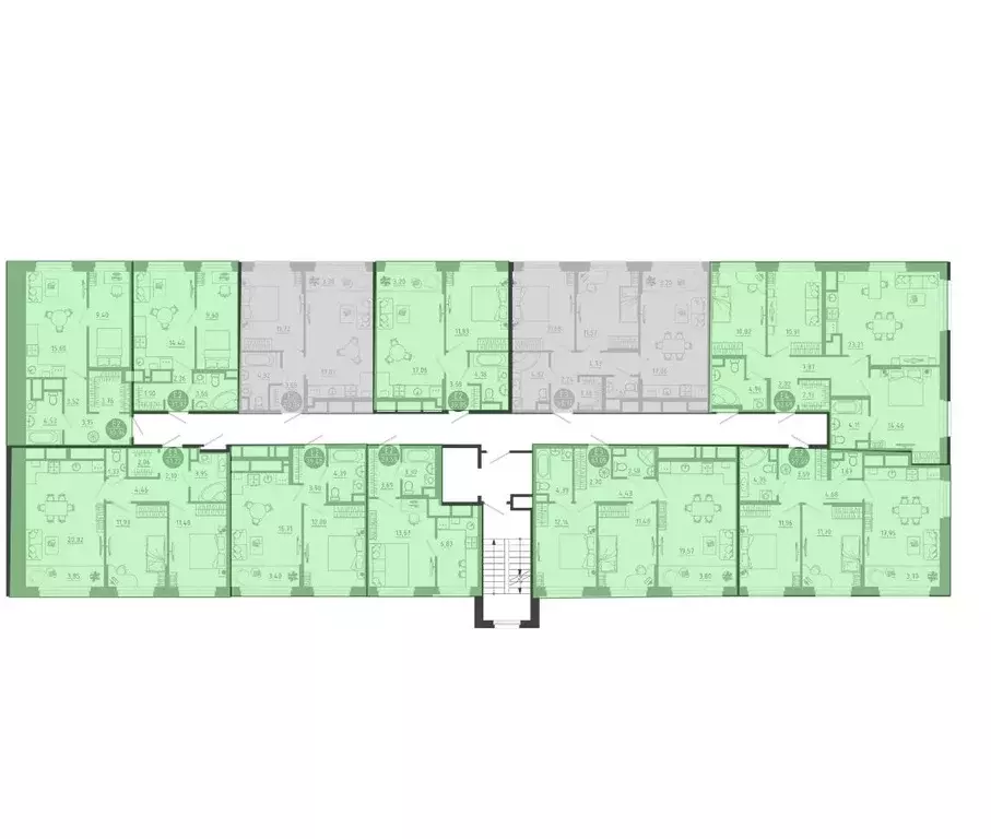 2-к кв. Тульская область, Тула ул. Пряничная, 6 (61.05 м) - Фото 1