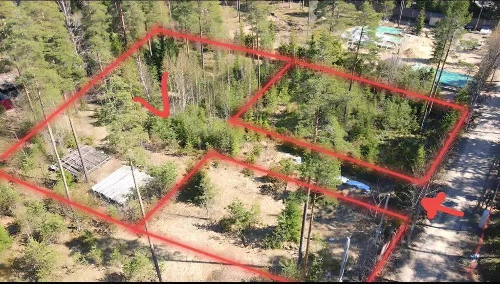 Участок в Ленинградская область, Выборгский район, Первомайское с/пос, ... - Фото 2