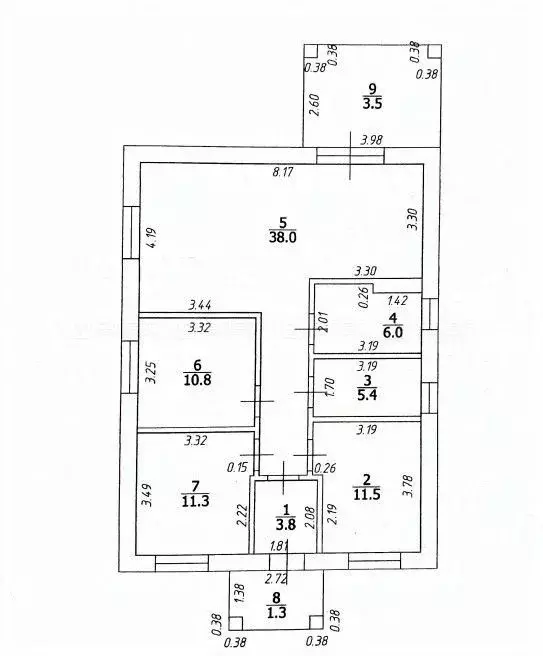 Дом в Татарстан, Лаишевский район, с. Сокуры, Новые Сокуры- 3 кп ул. ... - Фото 2