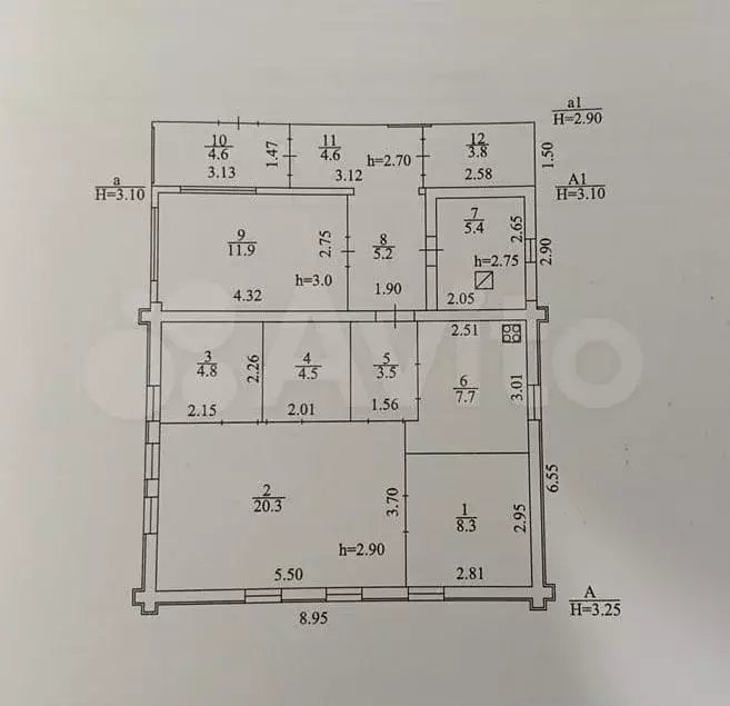 Дом 54,5 м на участке 32 сот. - Фото 1