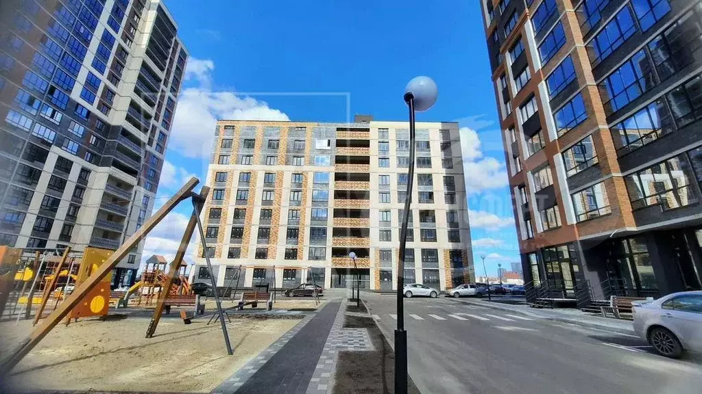 1-к. квартира, 39,1 м, 6/8 эт. - Фото 1