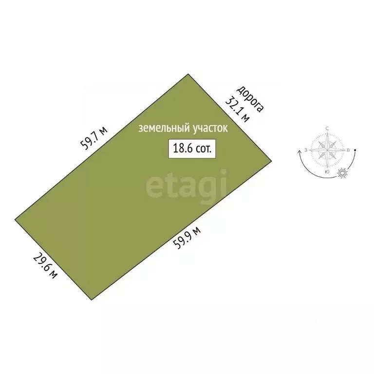 Участок в Ярославская область, Некрасовский муниципальный округ, д. ... - Фото 1