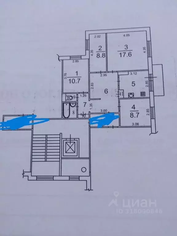 4-к кв. Иркутская область, Иркутск ул. Академика Курчатова, 1 (73.8 м) - Фото 1