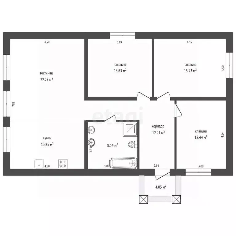 Дом в Ярославская область, Ярославский муниципальный округ, д. ... - Фото 2