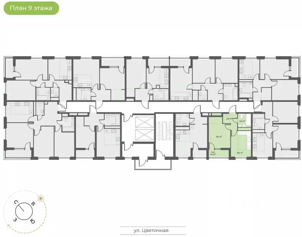 1-к кв. Тверская область, Тверь Соминка мкр,  (35.0 м) - Фото 1