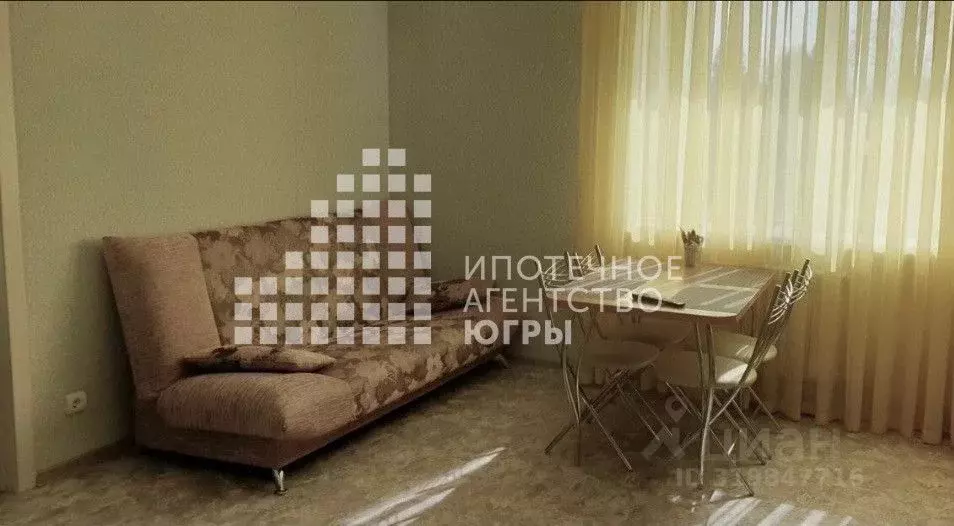 1-к кв. Ханты-Мансийский АО, Ханты-Мансийск ул. Гагарина, 151 (38.8 м) - Фото 1