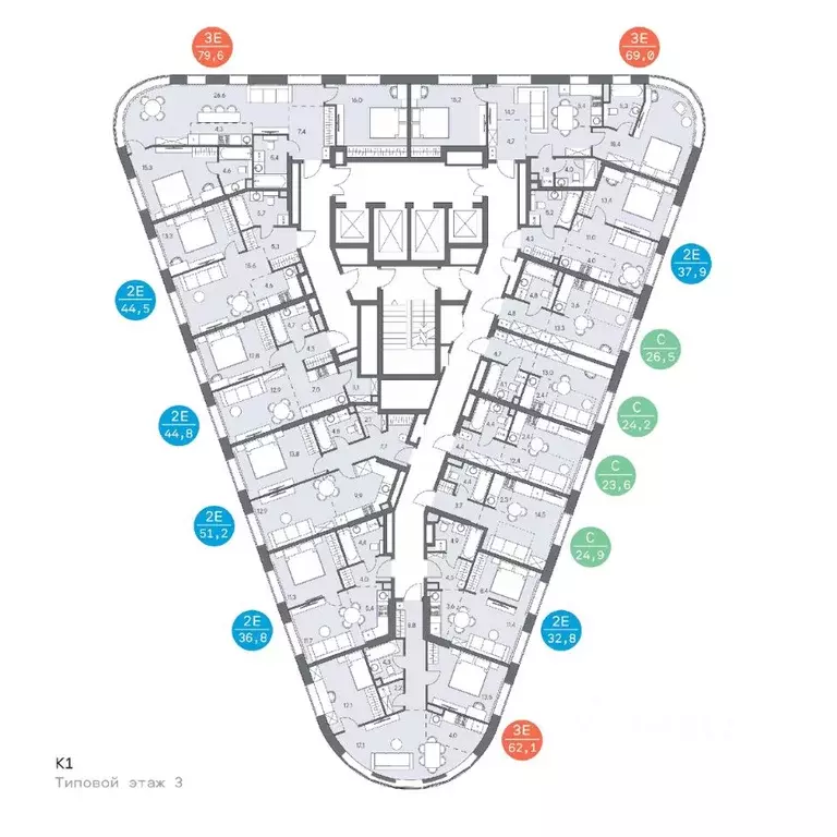 2-к кв. Москва ш. Боровское (дублер) (37.5 м) - Фото 1