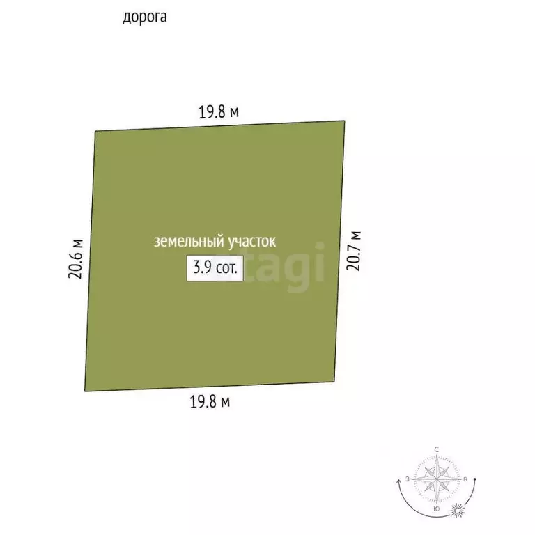 Участок в Башкортостан, Стерлитамакский район, Октябрьский сельсовет, ... - Фото 1