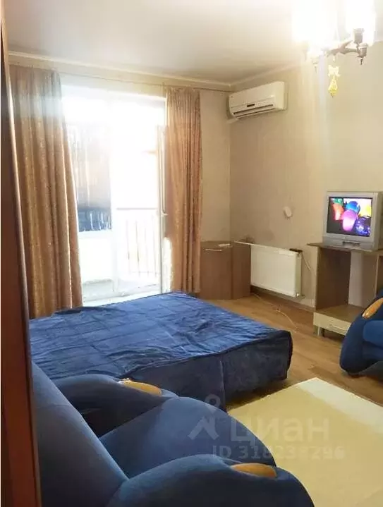 1-к кв. Краснодарский край, Краснодар Музыкальный мкр, ул. Имени ... - Фото 1