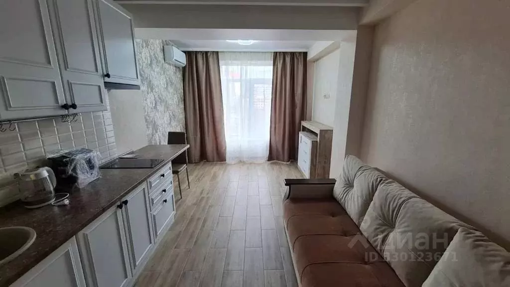 Студия Краснодарский край, Сочи Вишневая ул., 5А (31.0 м) - Фото 1