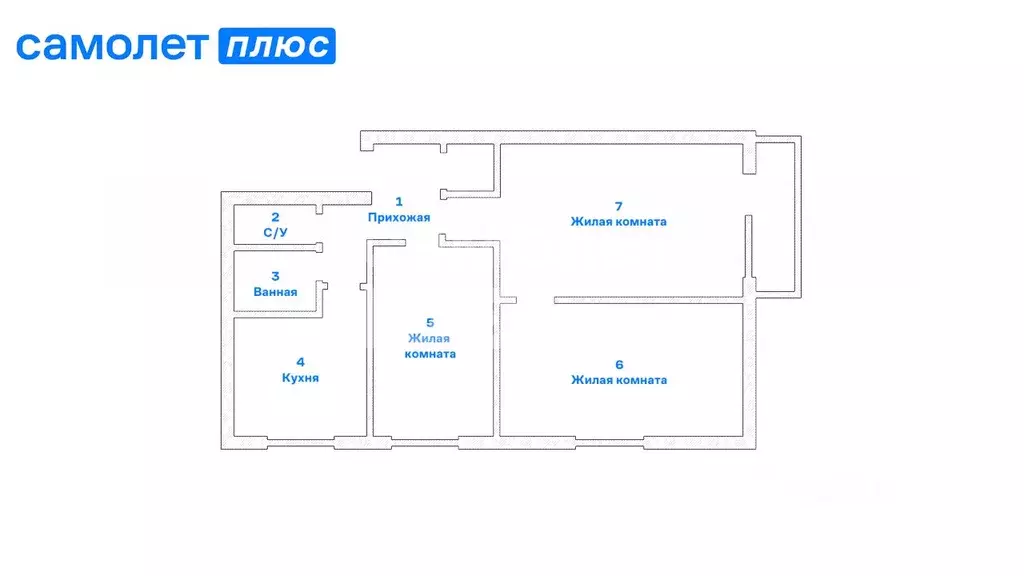 3-к кв. Пермский край, Пермь Магистральная ул., 32 (49.9 м) - Фото 2