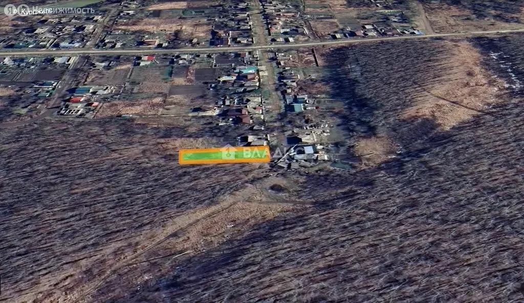 Участок в посёлок Табачный, Красная улица, 32А (9.4 м) - Фото 1