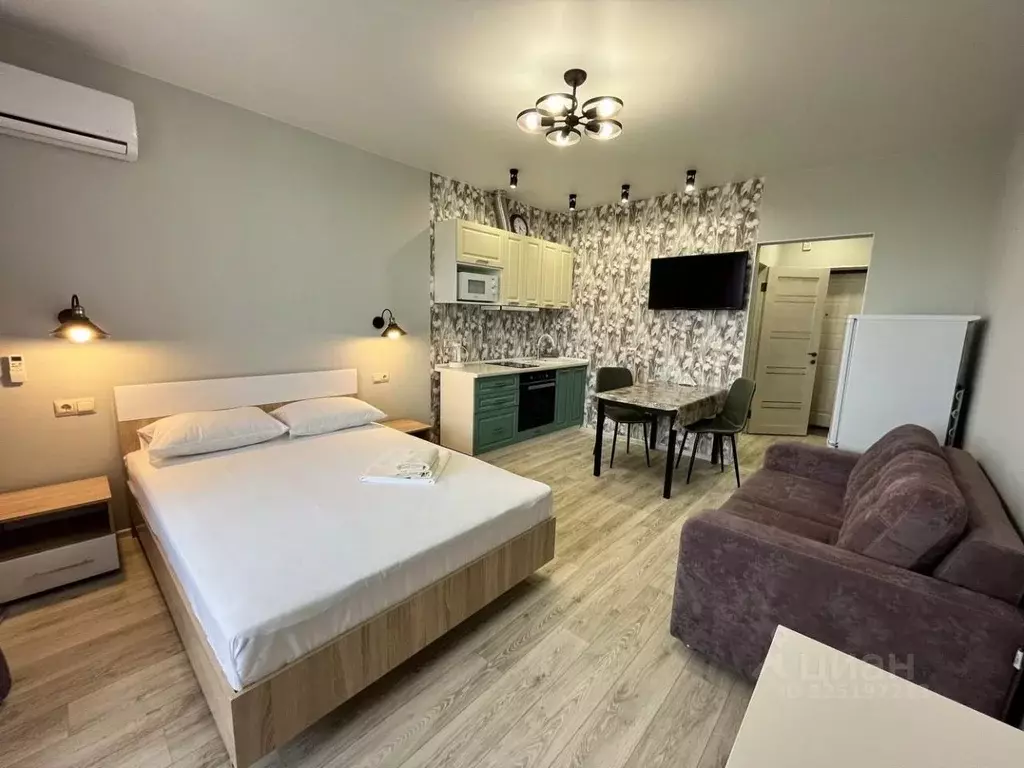 Студия Новосибирская область, Новосибирск Тульская ул., 80 (25.0 м) - Фото 1