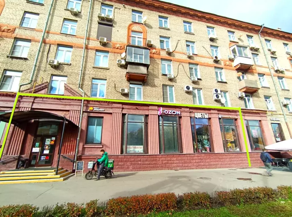 Помещение свободного назначения в Москва ул. Народного Ополчения, 49К1 ... - Фото 1