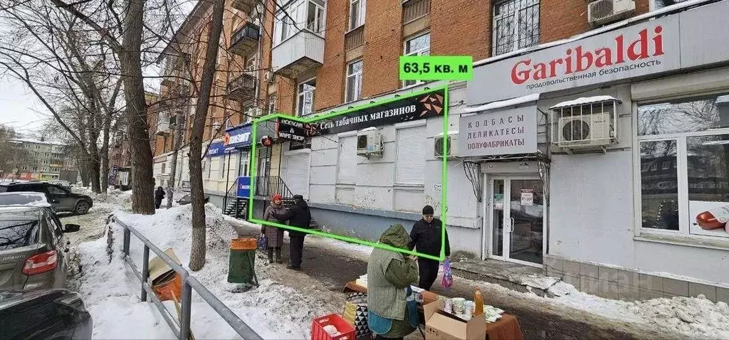 Торговая площадь в Самарская область, Самара ул. Победы, 93 (64 м) - Фото 1