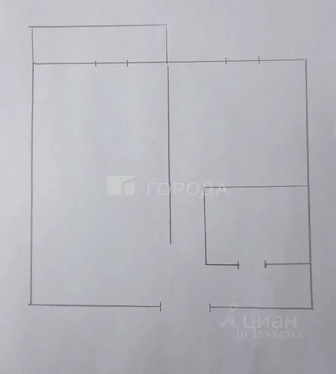 1-к кв. Алтайский край, Новоалтайск Строительная ул., 16 (32.4 м) - Фото 2