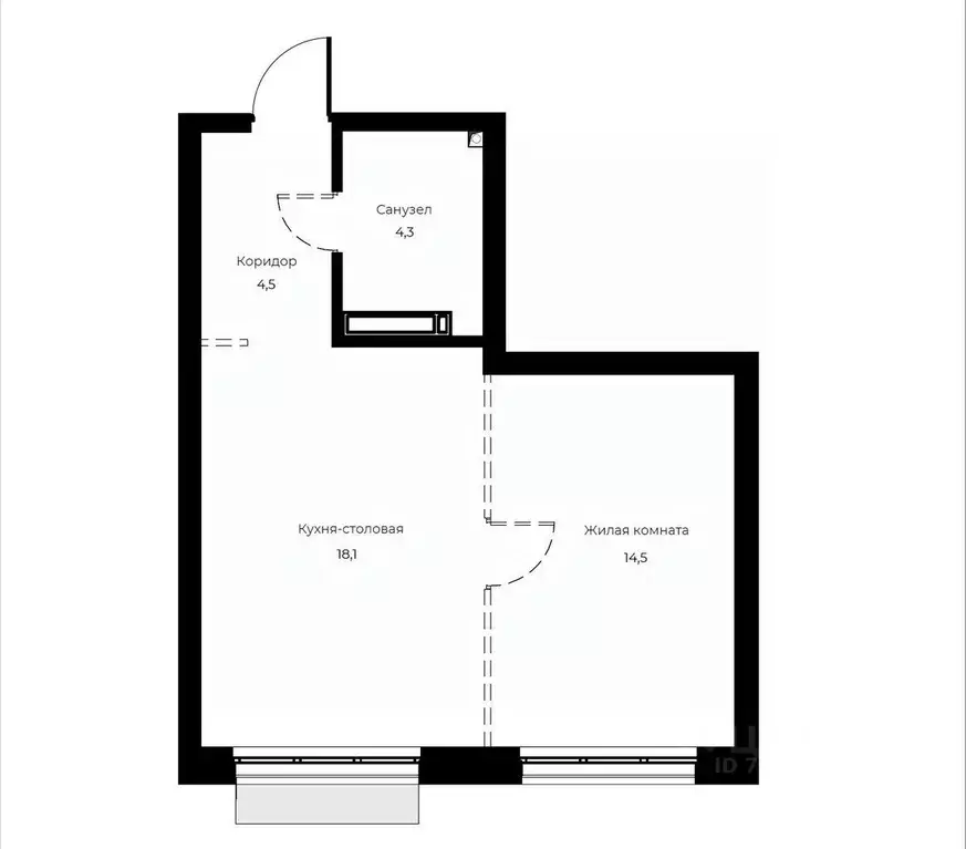 1-к кв. Пензенская область, Пенза Велларт Сити жилой комплекс (41.2 м) - Фото 0