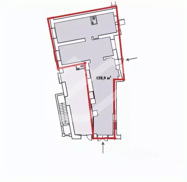 Помещение свободного назначения в Москва ул. Земляной Вал, 23С1 (139 ... - Фото 2