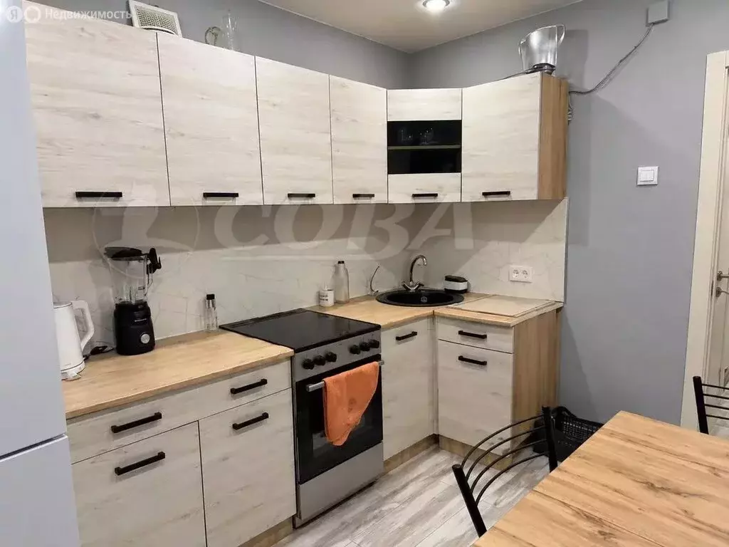 1-комнатная квартира: Тюмень, Профсоюзная улица, 17 (34 м) - Фото 1