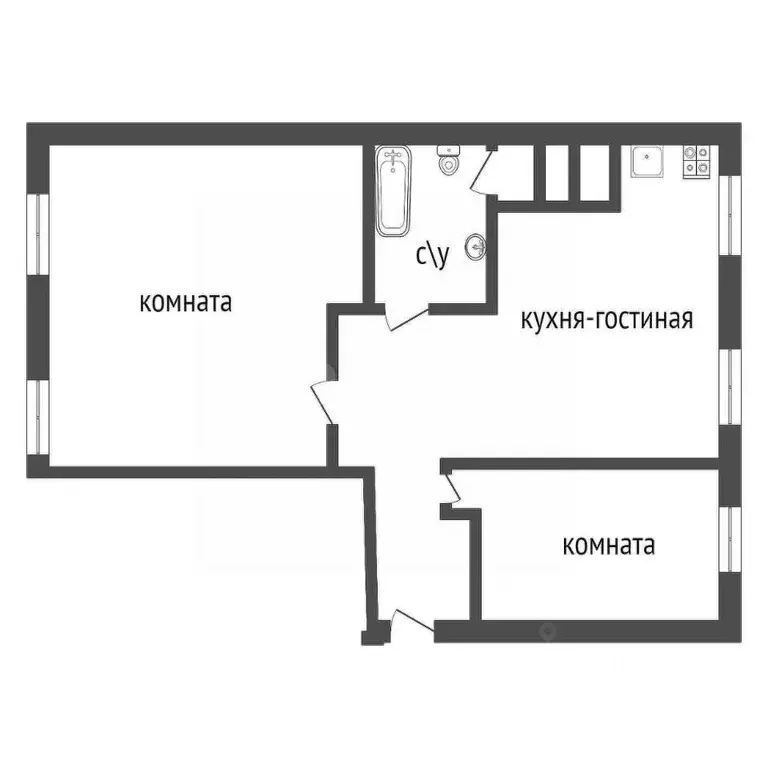 2-к кв. Тульская область, Тула ул. Кирова, 157 (98.2 м) - Фото 2