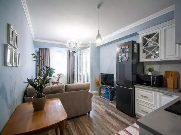 Квартира-студия, 33,9 м, 2/16 эт. - Фото 0