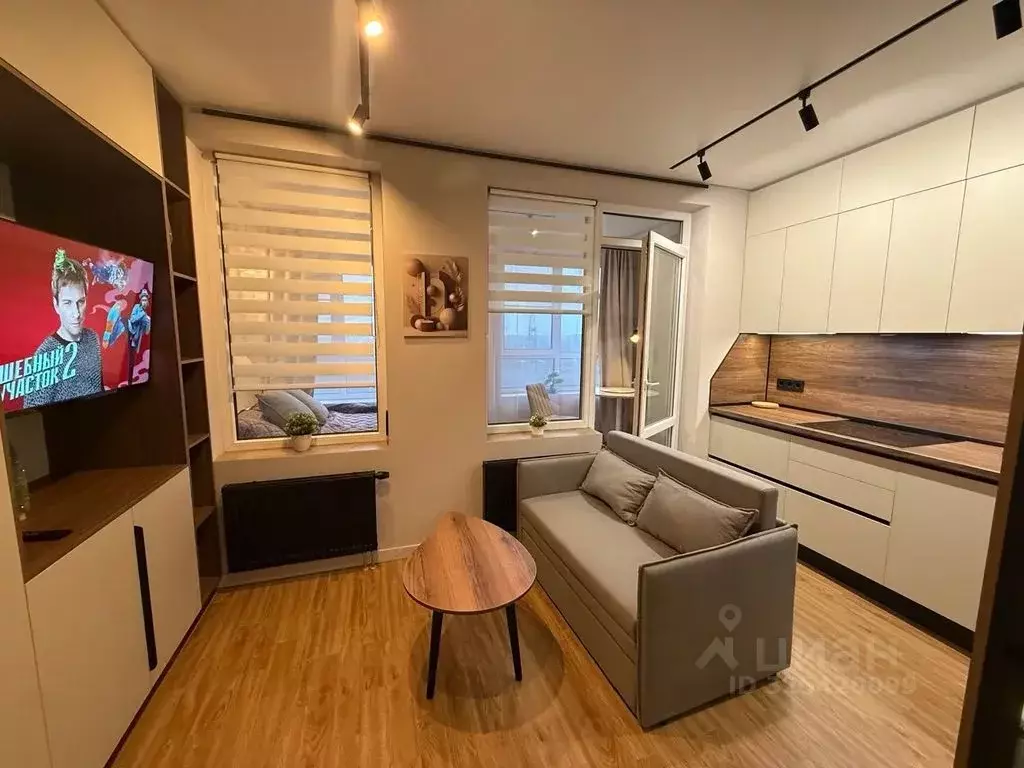 Студия Санкт-Петербург пос. Парголово, ул. Брюлловская, 3к1 (23.0 м) - Фото 2