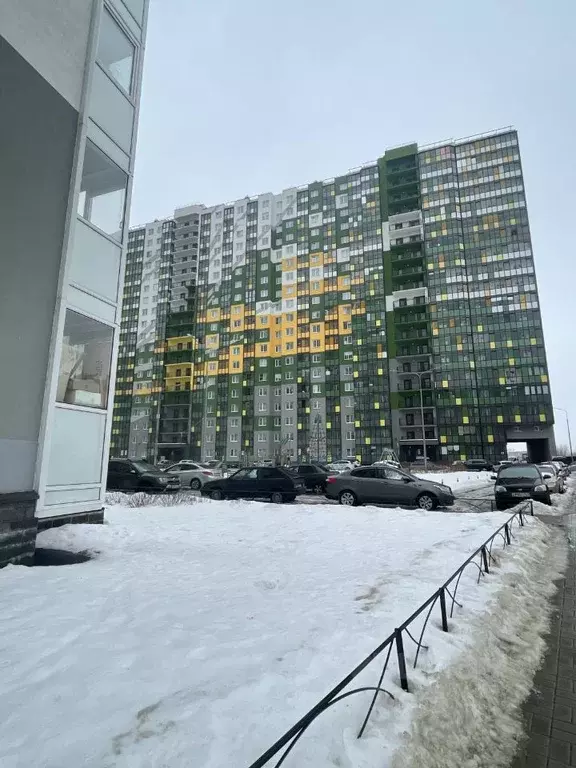 1-к кв. Ленинградская область, Мурино Всеволожский район, бул. ... - Фото 2