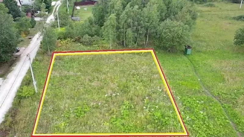 Участок в Тульская область, Заокский рп ул. Майская, 6 (12.3 сот.) - Фото 0