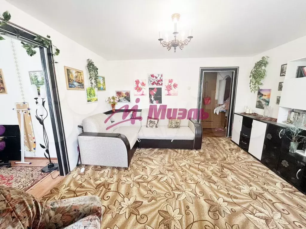 3-к. квартира, 52,8 м, 1/9 эт. - Фото 0