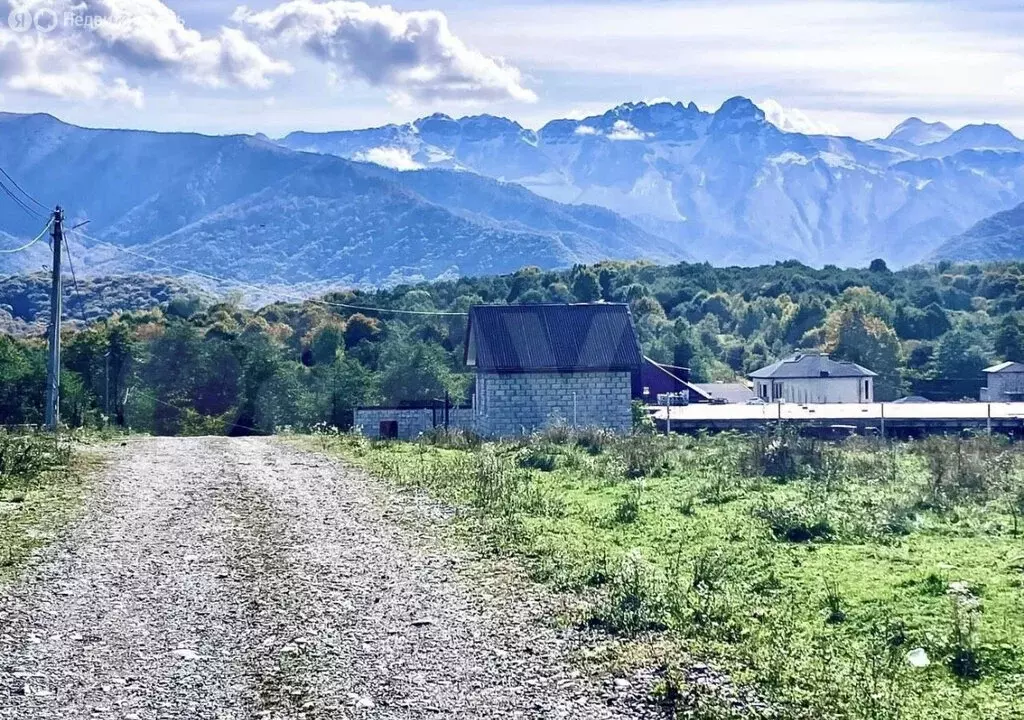 Участок в село Верхняя Саниба, улица Губа Губиева (10 м) - Фото 1