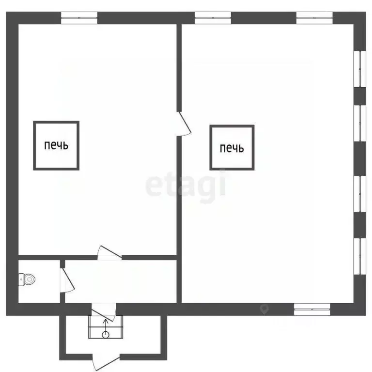 Дом в Вологодская область, Харовск ул. Герцена, 8 (48 м) - Фото 2