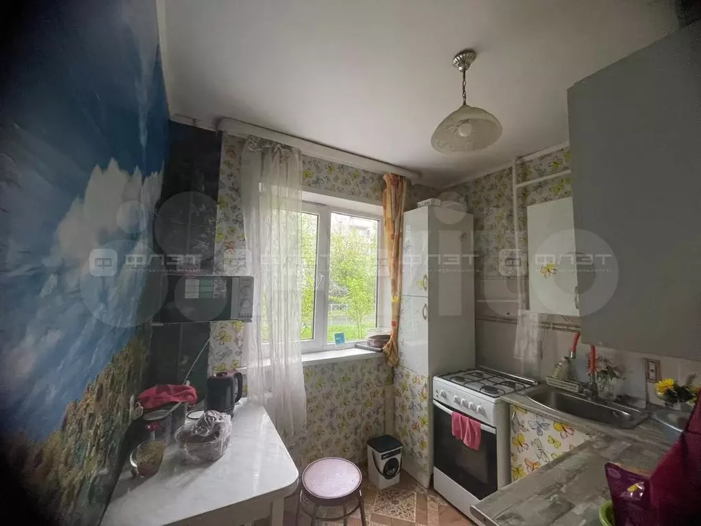 1-к. квартира, 32 м, 1/5 эт. - Фото 1