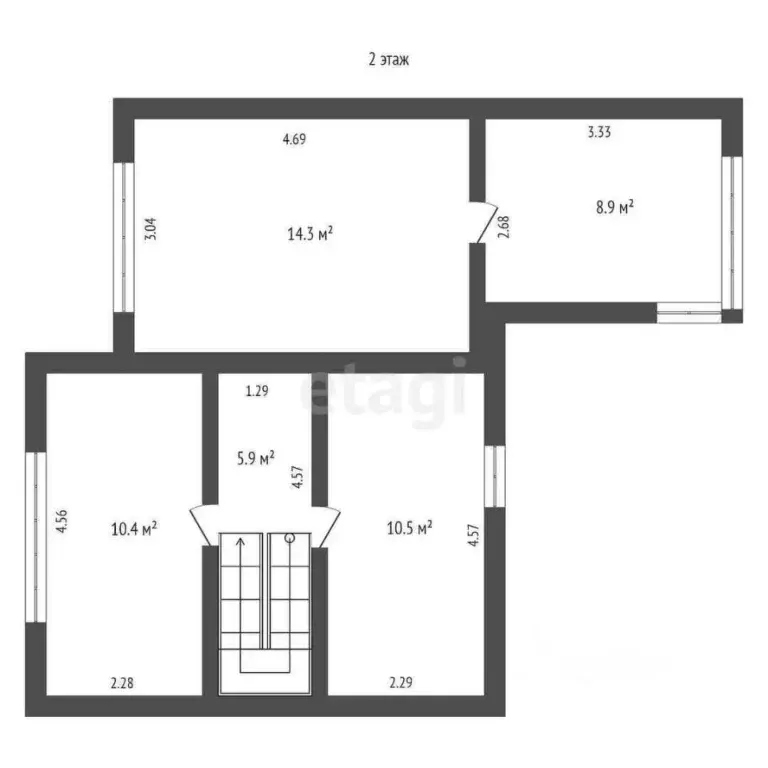 Дом в Ханты-Мансийский АО, Ханты-Мансийск Геофизик СОТ, 99 (137 м) - Фото 1