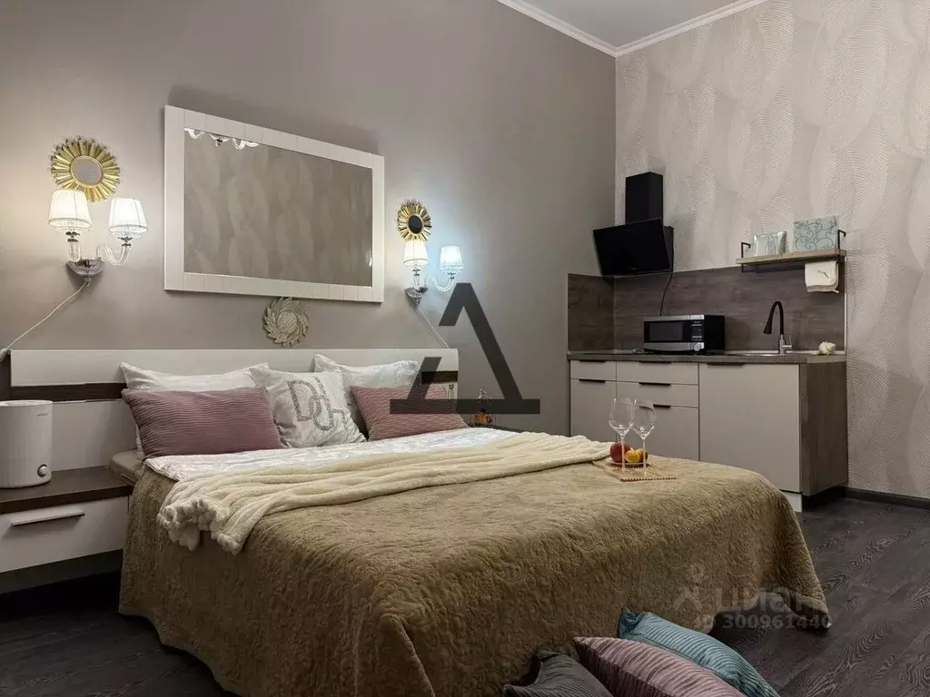 Студия Самарская область, Самара Градовская ул., 69А (38.0 м) - Фото 1