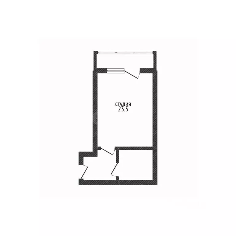 Студия Краснодарский край, Краснодар пос. Российский, ул. Имени ... - Фото 2