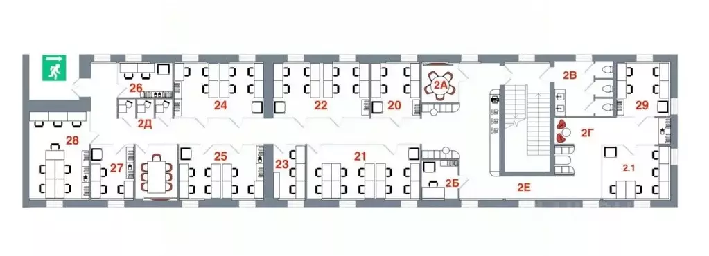 Офис в Санкт-Петербург Днепропетровская ул., 14Б (317 м) - Фото 2