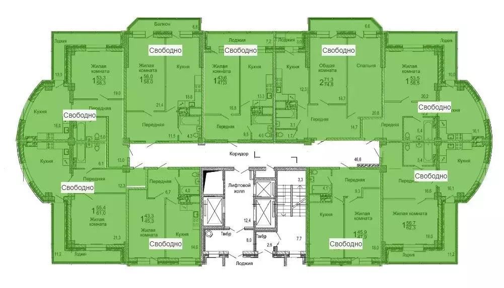 1-к кв. Приморский край, Владивостокский городской округ, пос. ... - Фото 2