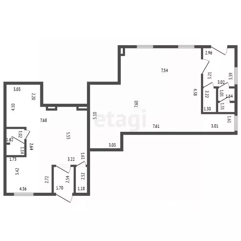 Помещение свободного назначения в Санкт-Петербург Большой Смоленский ... - Фото 2