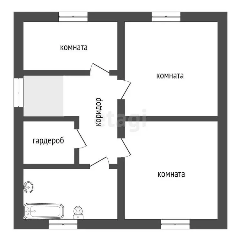 Дом в Новоподклетное, улица Генерала Кривошеина (170.7 м) - Фото 0