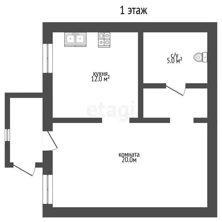 Дом в Екатеринбург, ССК Рассвет-1, 119 (70 м) - Фото 1