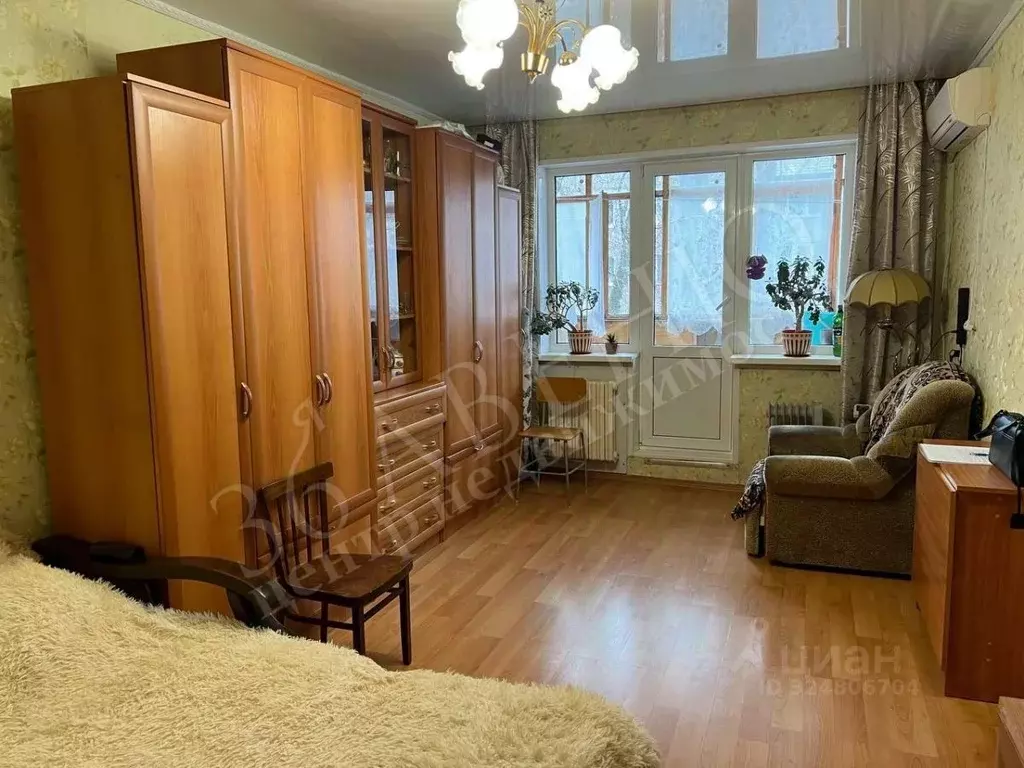 1-к кв. Воронежская область, Воронеж ул. Домостроителей, 12 (31.0 м) - Фото 1