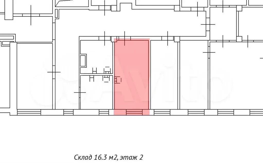 Сдам помещение свободного назначения, 16.3 м - Фото 0