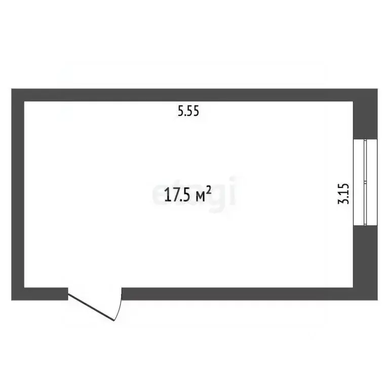 Комната Башкортостан, Стерлитамак Элеваторная ул., 82 (17.5 м) - Фото 2