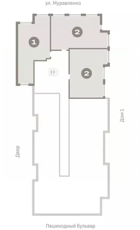 2-к кв. Тюменская область, Тюмень ул. Муравленко, 9к3 (114.77 м) - Фото 1